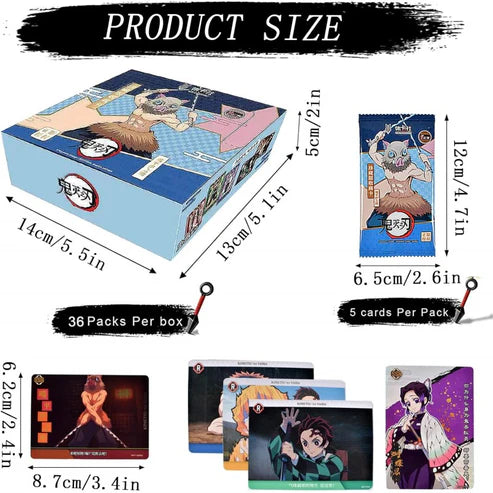Card Fun - Cartes Officielles Demon Slayer : Kimetsu No Yaiba - Display (36 Boosters)