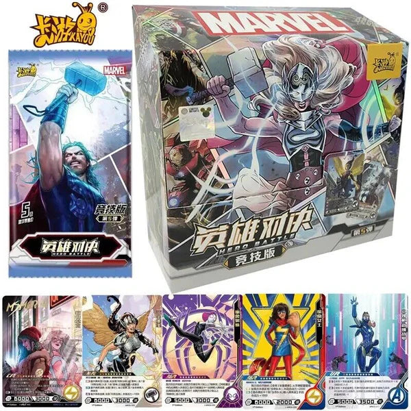 Kayou Card - Cartes Officielles MARVEL Serie 5 - Display (20 Boosters)
