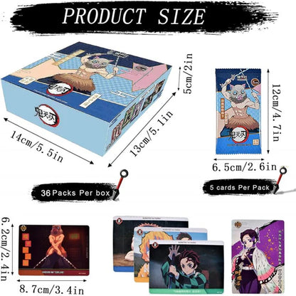 Card Fun - Cartes Officielles Demon Slayer : Kimetsu No Yaiba - Display (36 Boosters)